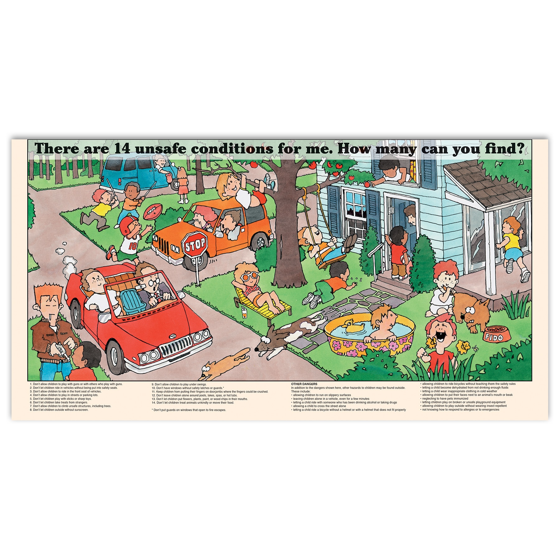 Make Me Safe Childproofing Pamphlet | Childbirth Graphics Make Me Safe Childproofing Pamphlet | Childbirth Graphics