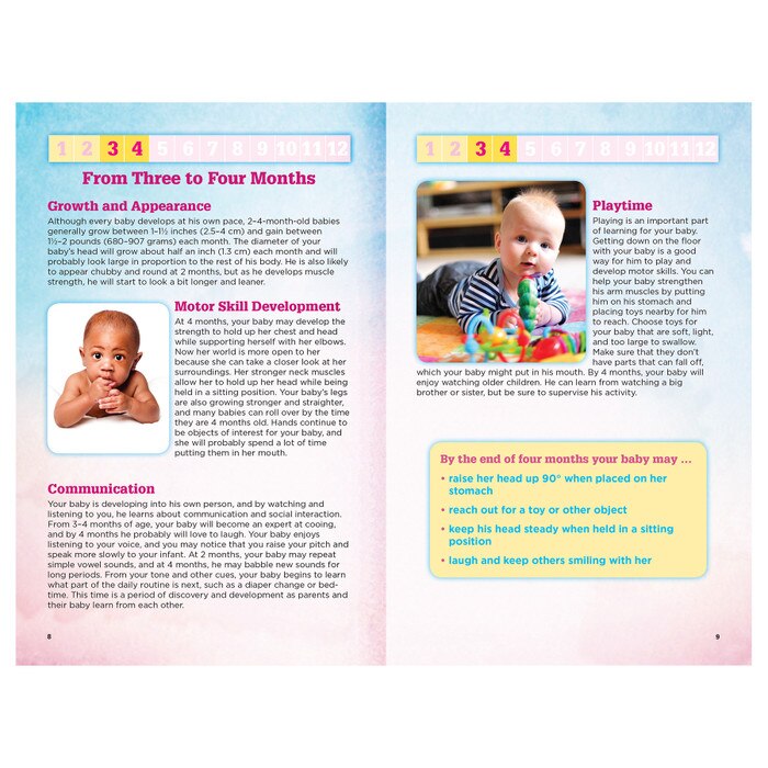 Your Baby's First Year Booklet for infant parenting education, Childbirth Graphics teaching resources for new parents, 40072