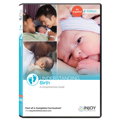 Understanding Birth DVD Spanish 4th edition, cover image skin to skin contact, Childbirth Graphics, 48538