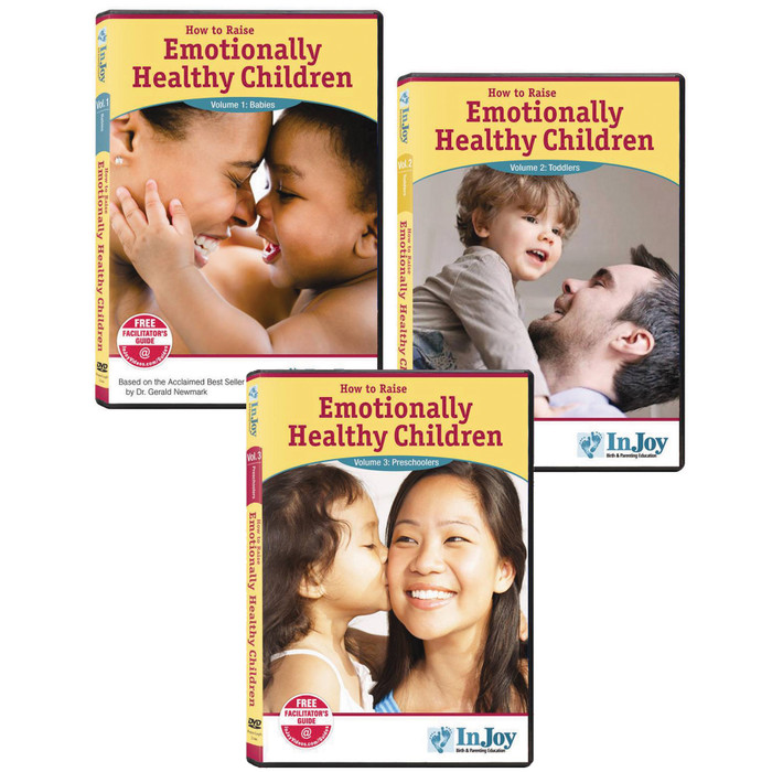How to Raise Emotionally Healthy Children 3 DVD Set, babies toddlers preschoolers covers, Childbirth Graphics, 48776