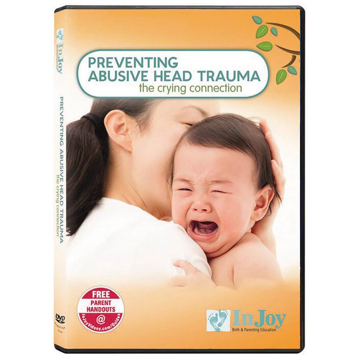 Preventing Abusive Head Trauma DVD, parenting , mom holding crying baby image, Childbirth Graphics, 48778