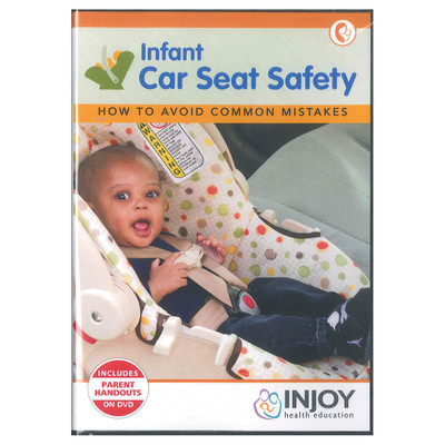 Infant Car Seat Safety DVD for parenting education, infant safety education materials, Childbirth Graphics, 48809