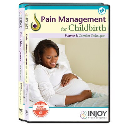 Pain Management for Childbirth 2-Volume DVD Set available at Childbirth Graphics, childbirth education teaching tools, 48865