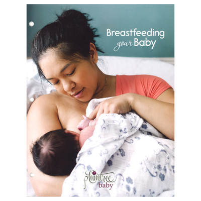 Breastfeeding Your Baby Booklet, 24-page lactation education booklet 3-hole punched for binders, Childbirth Graphics, 50403
