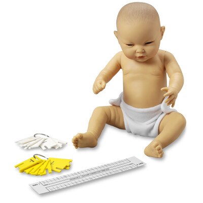 Standard Ready or Not Tot Asian female with control keys and program teacher correction template, Health Edco, 53607