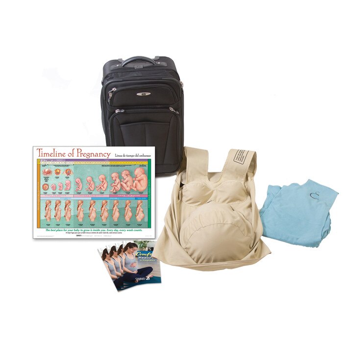 With Child Simulator, childbirth education vest and activity to simulate pregnancy, Childbirth Graphics, 54427