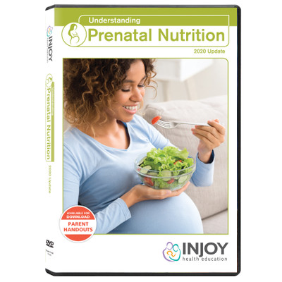 Understanding Prenatal Nutrition DVD, nutrition during pregnancy education educational resource, Childbirth Graphics, 71414