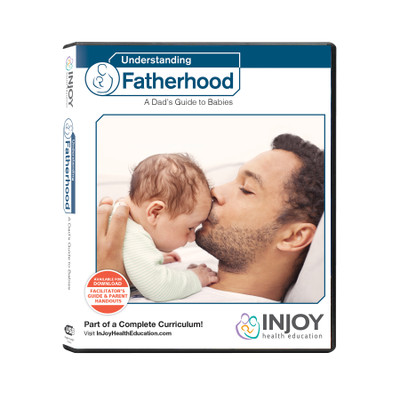 InJoy's Understanding Fatherhood USB available from Childbirth Graphics, educational video program for new fathers, 71452