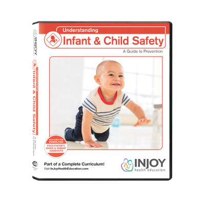 InJoy's Understanding Infant & Child Safety USB from Childbirth Graphics, parenting education video programs, 71456