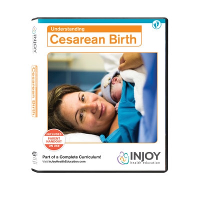 Injoy's Understanding Cesarean Birth USB available from Childbirth Graphics, childbirth education video program, 71477