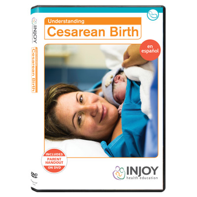 InJoy's Understanding Cesarean Birth DVD available from Childbirth Graphics, childbirth education materials and tools, 71478