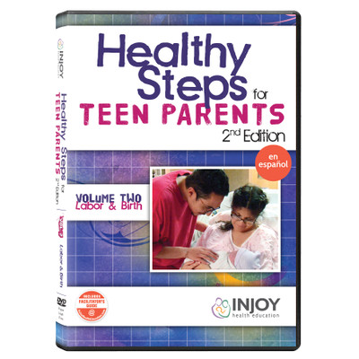 Healthy Steps for Teen Parents 2nd Edition Volume 2: Labor & Birth DVD, Spanish, available from Childbirth Graphics, 71497