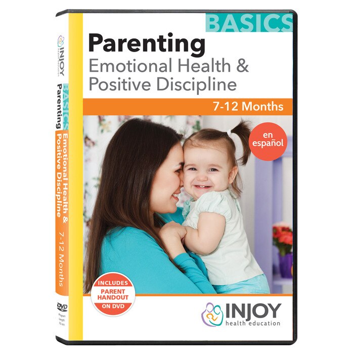 Parenting Basics: Emotional Health & Positive Discipline 7 to 12 Months DVD, Spanish, sold at Childbirth Graphics, 71533