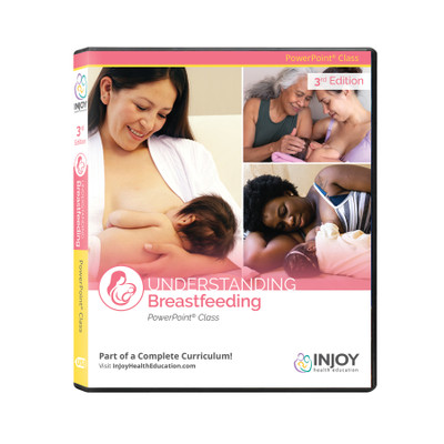 Understanding Breastfeeding 3rd Edition PowerPoint, InJoy health education lactation materials, Childbirth Graphics, 71559