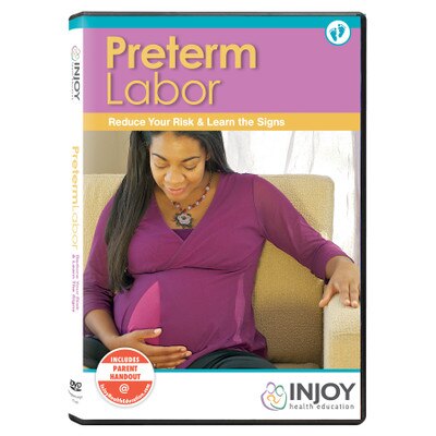 Preterm Labor, childbirth education DVD to teach expectant parents warning signs during labor, Childbirth Graphics, 71586