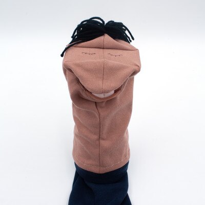 Breastfeeding Hand Puppet, Brown, lactation education hand puppet to teaching proper latch on, Childbirth Graphics, 85009