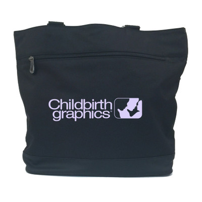 Childbirth Graphics Tote Bag from Childbirth Graphics to carry childbirth education teaching materials and models, 92866