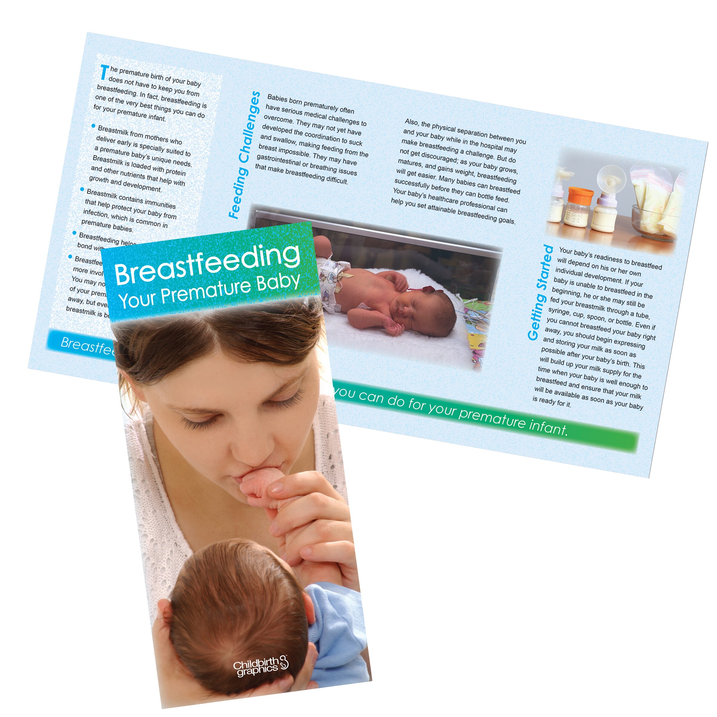 Breastfeeding Your Premature Baby Pamphlet from Childbirth Graphics