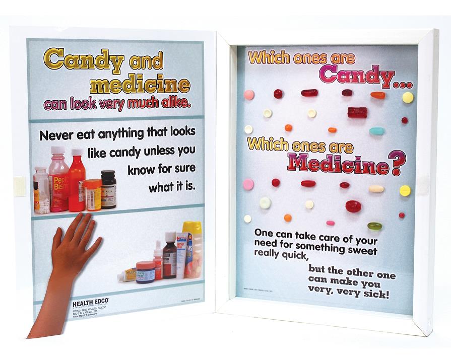 Medicine Cabinet or Candy Box? Educational Display