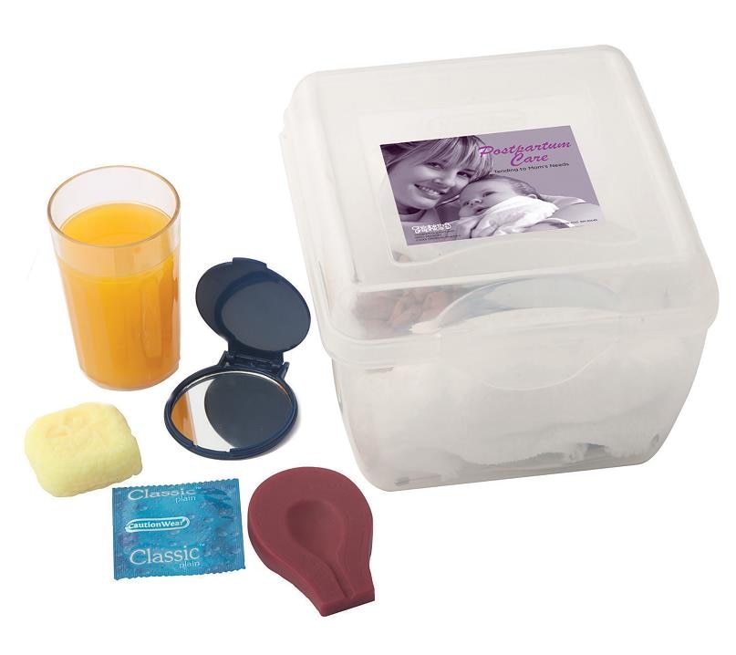 Postpartum Care Box for postpartum education