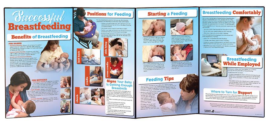 successful breastfeeding educational display